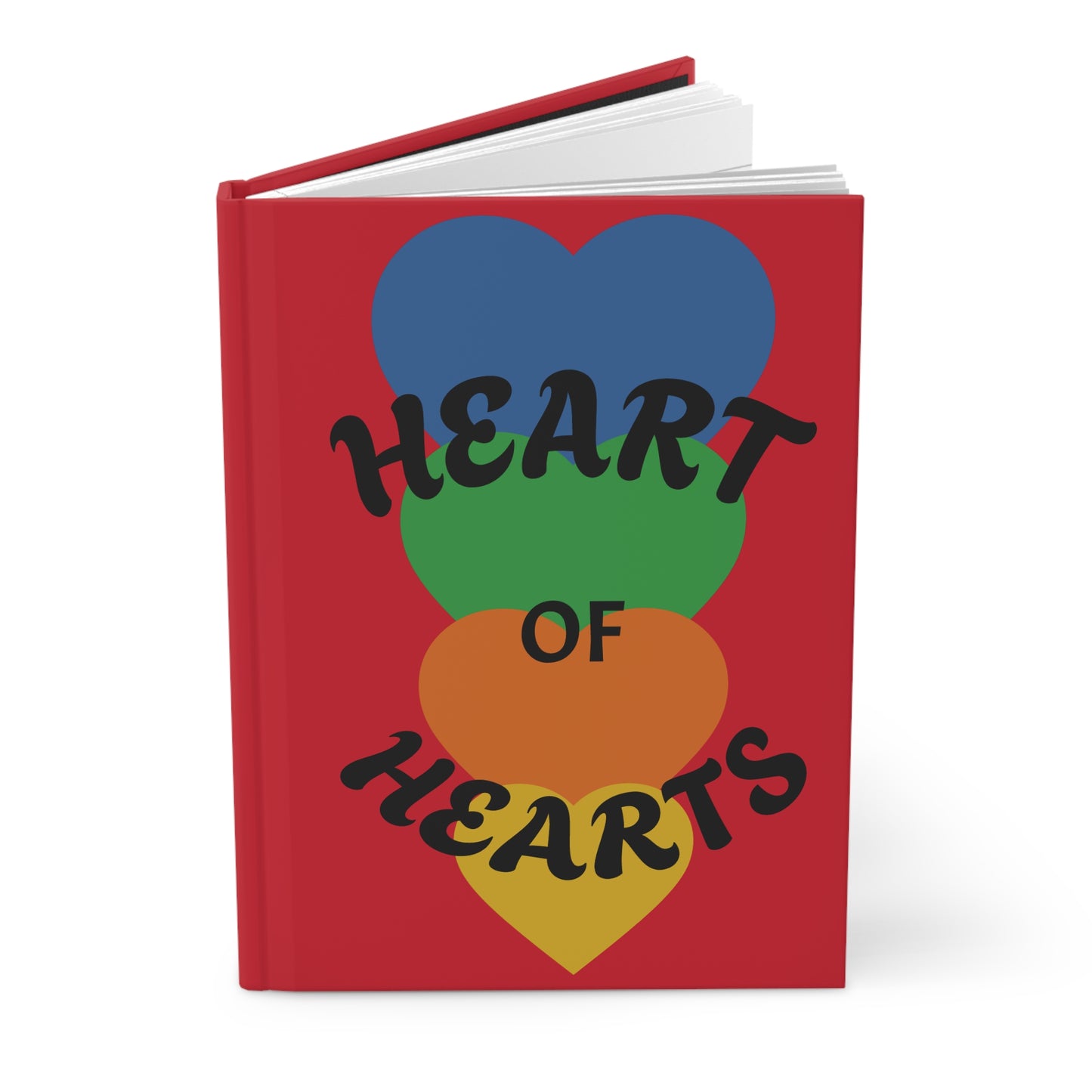 Vibrant Heart of Hearts Journal, Colorful Notebook for Creative Minds, Gift for Writers and Designers, Valentine's Day, [...]