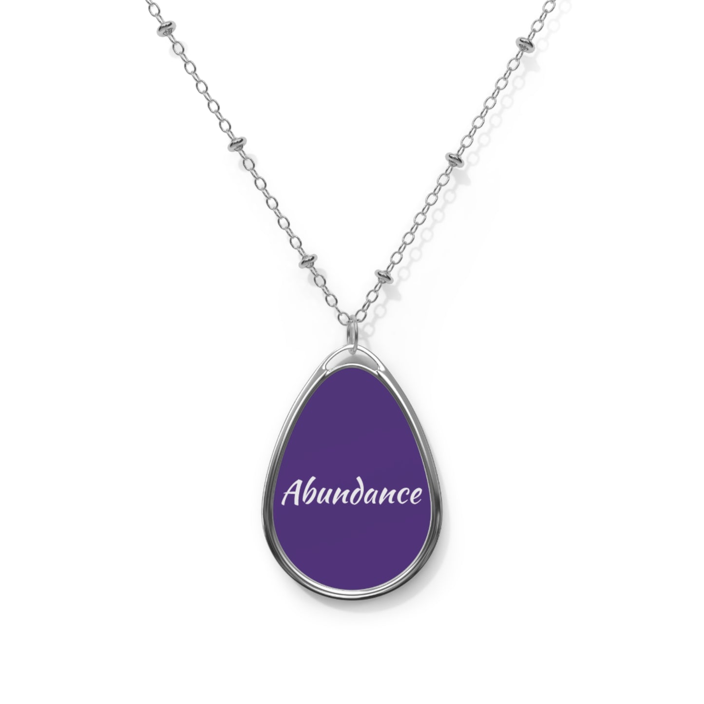 Abundance Oval Necklace - Elegant Gift for Her, Meaningful Jewelry, Inspirational Accessory, Perfect for Celebrations, Birthdays, and [...]